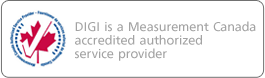 DIGI is a Measurement Canada Accredited authorized service provider