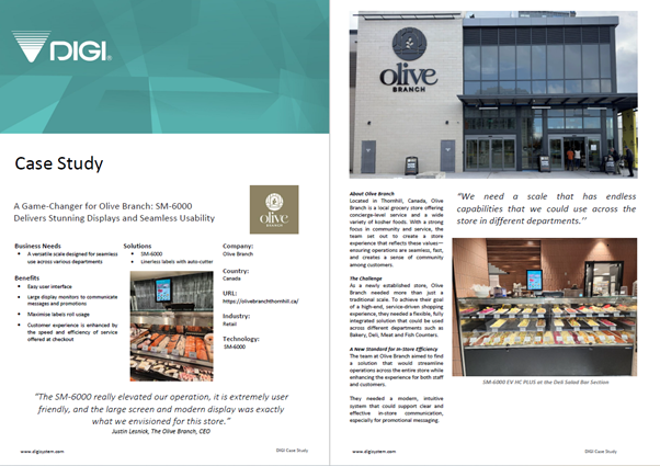 Olive Branch Case Study PDF