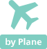 by Plane