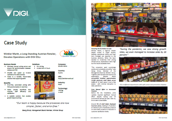 Winkler Markt Case Study PDF