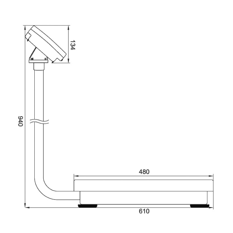 DS-166 Specification | Electronic platform scale | Retail,Food Industry
