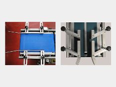 Pack guidesThere are various pack guides to suit different types of packs. Examples of these are the infeed rod guides, outfeed rod guides, HDPE material type and tall version of the standard HI guides