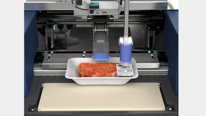 A newly designed rotational labeler arm